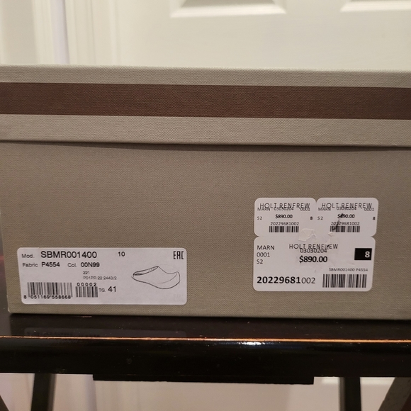 MARNI Leather Clog Shoes - UNISEX - Picture 3 of 8